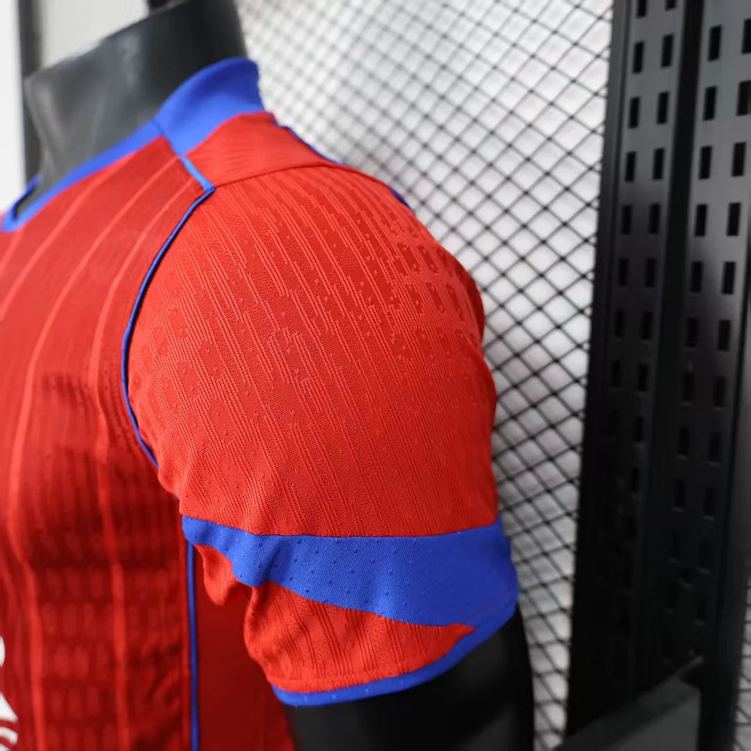 2025/2026 Player Version Paris Saint-Germain Third away Red Football Shirt 1:1 Thai Quality