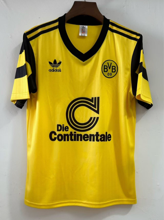 1990 Retro Dortmund Home Football Shirt 1:1 Thai Quality