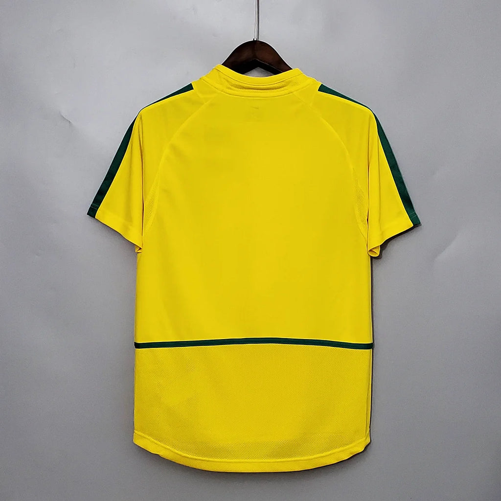 2002 Retro Brazil Soccer Jersey Home 1:1 Thai Quality