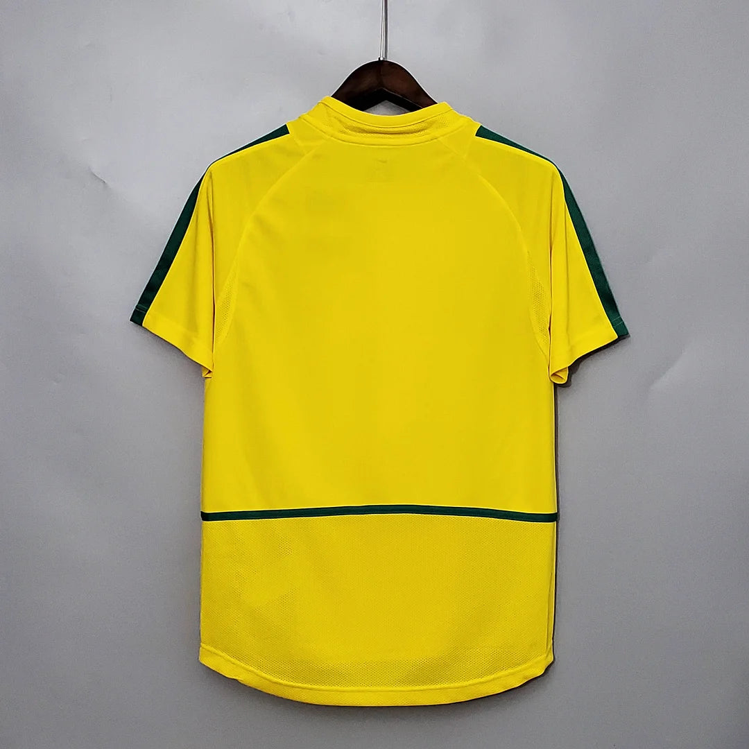 2002 Retro Brazil Soccer Jersey Home 1:1 Thai Quality