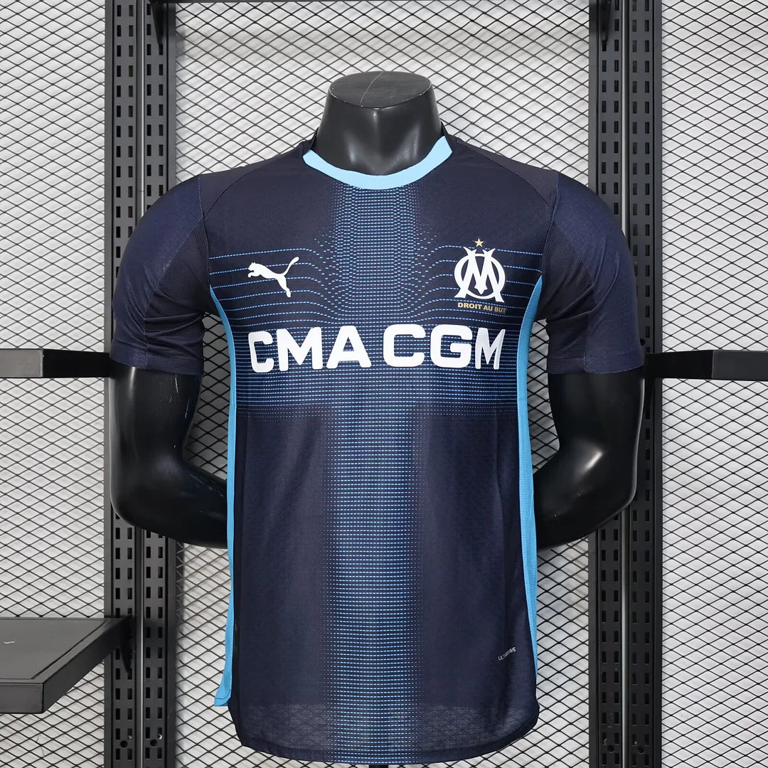 2025/2026 Player Version Olympique de Marseille Away Football Jersey 1:1 Thai Quality