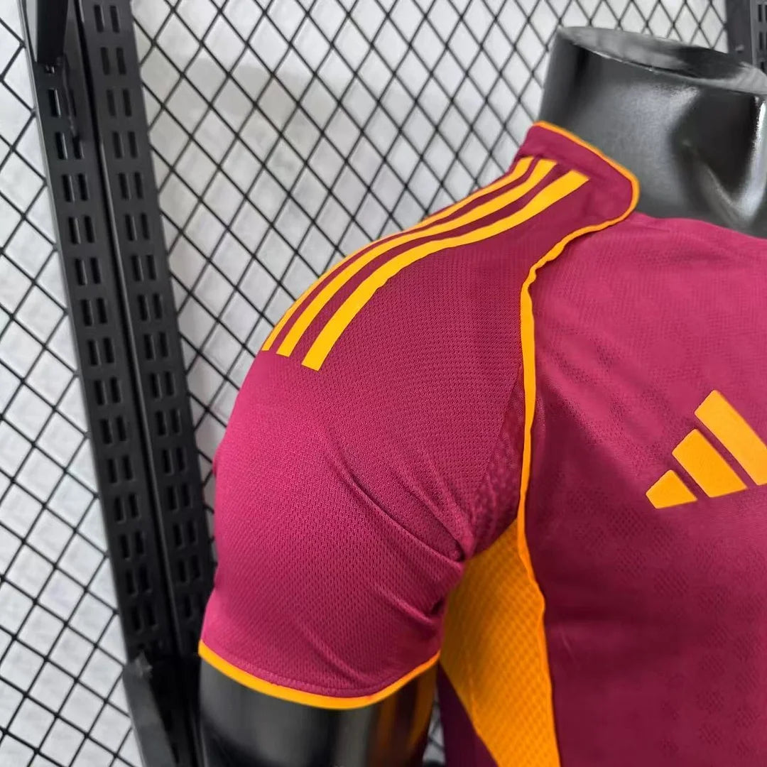 2025/2026 Player Version Roma Home Football Jersey 1:1 Thai Quality