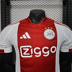 2025/2026 Player Version Ajax Home Football Jersey 1:1 Thai Quality
