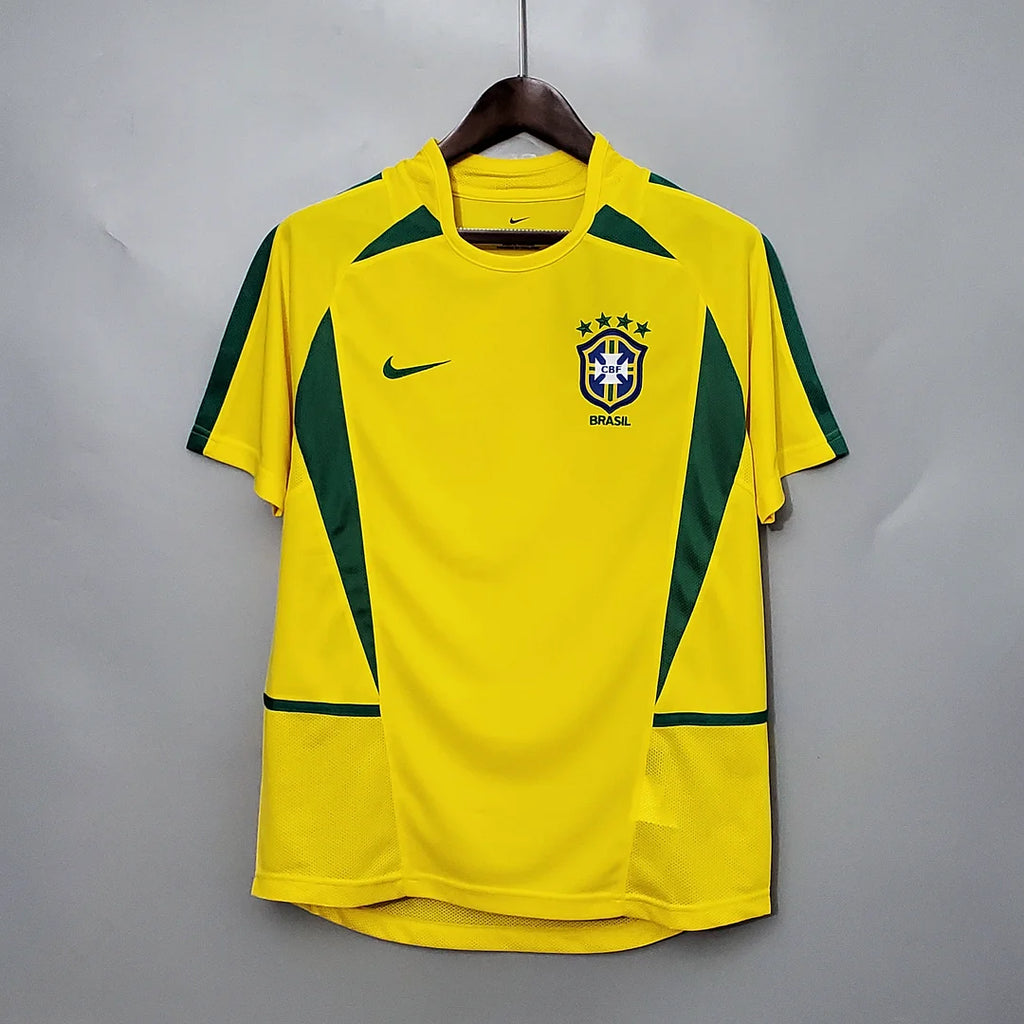 2002 Retro Brazil Soccer Jersey Home 1:1 Thai Quality