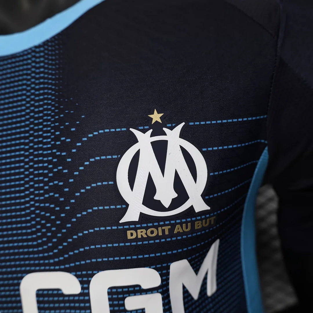 2025/2026 Player Version Olympique de Marseille Away Football Jersey 1:1 Thai Quality