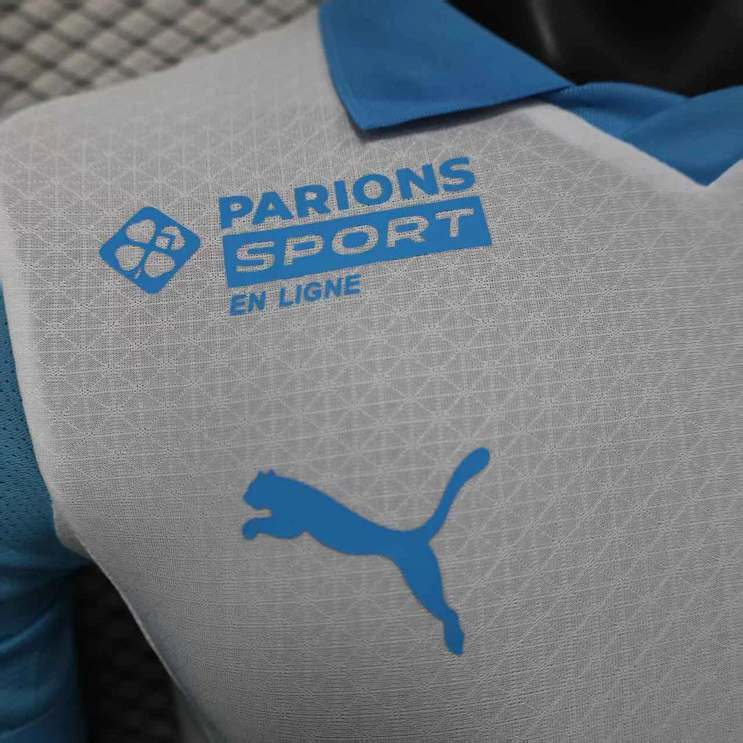2025/2026 Player Version Olympique de Marseille Home Football Jersey 1:1 Thai Quality