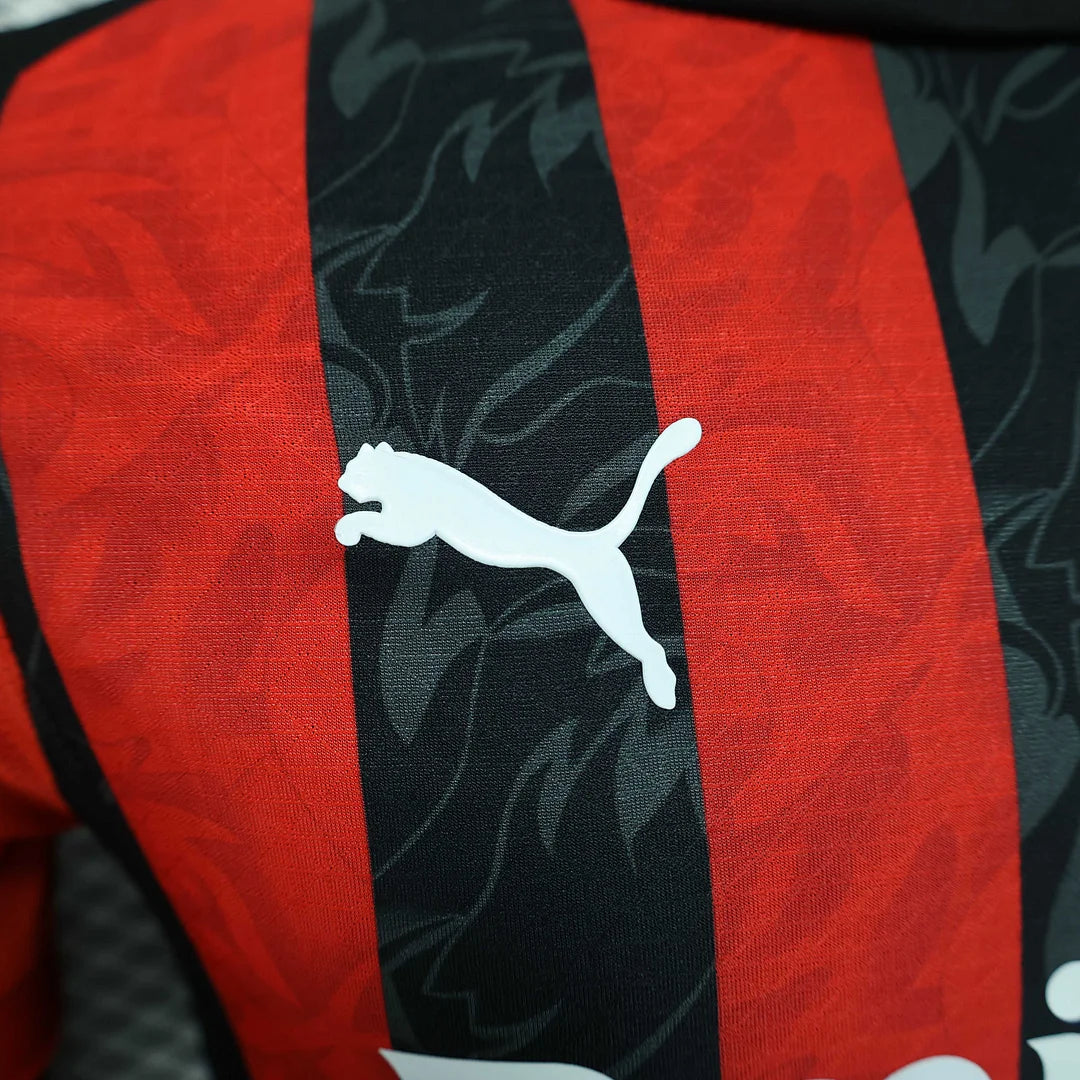 2025/2026 Player Version AC Milan Home Football Jersey 1:1 Thai Quality