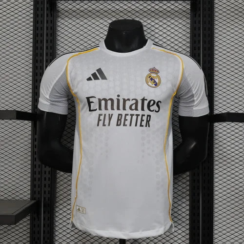 2025/2026 Player Version Real Madrid Home Football Jersey 1:1 Thai quality