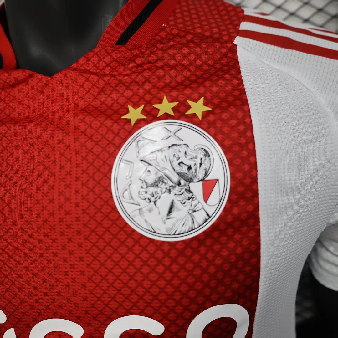 2025/2026 Player Version Ajax Home Football Jersey 1:1 Thai Quality
