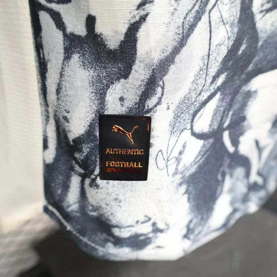 2025/2026 Player Version Manchester City Year of The Horse Special Edition Grey Football Shirt 1:1 Thai Quality