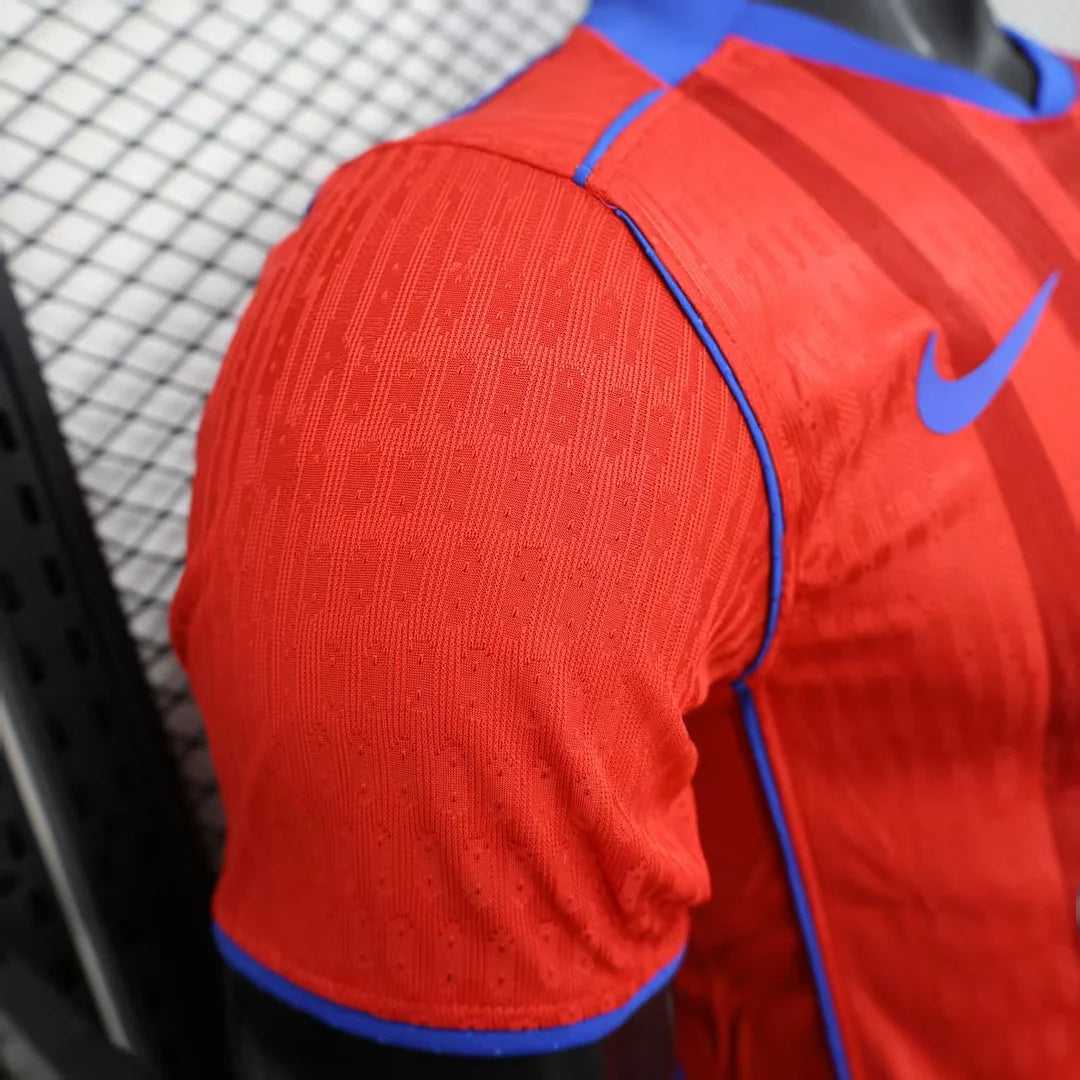 2025/2026 Player Version Paris Saint-Germain Third away Red Football Shirt 1:1 Thai Quality