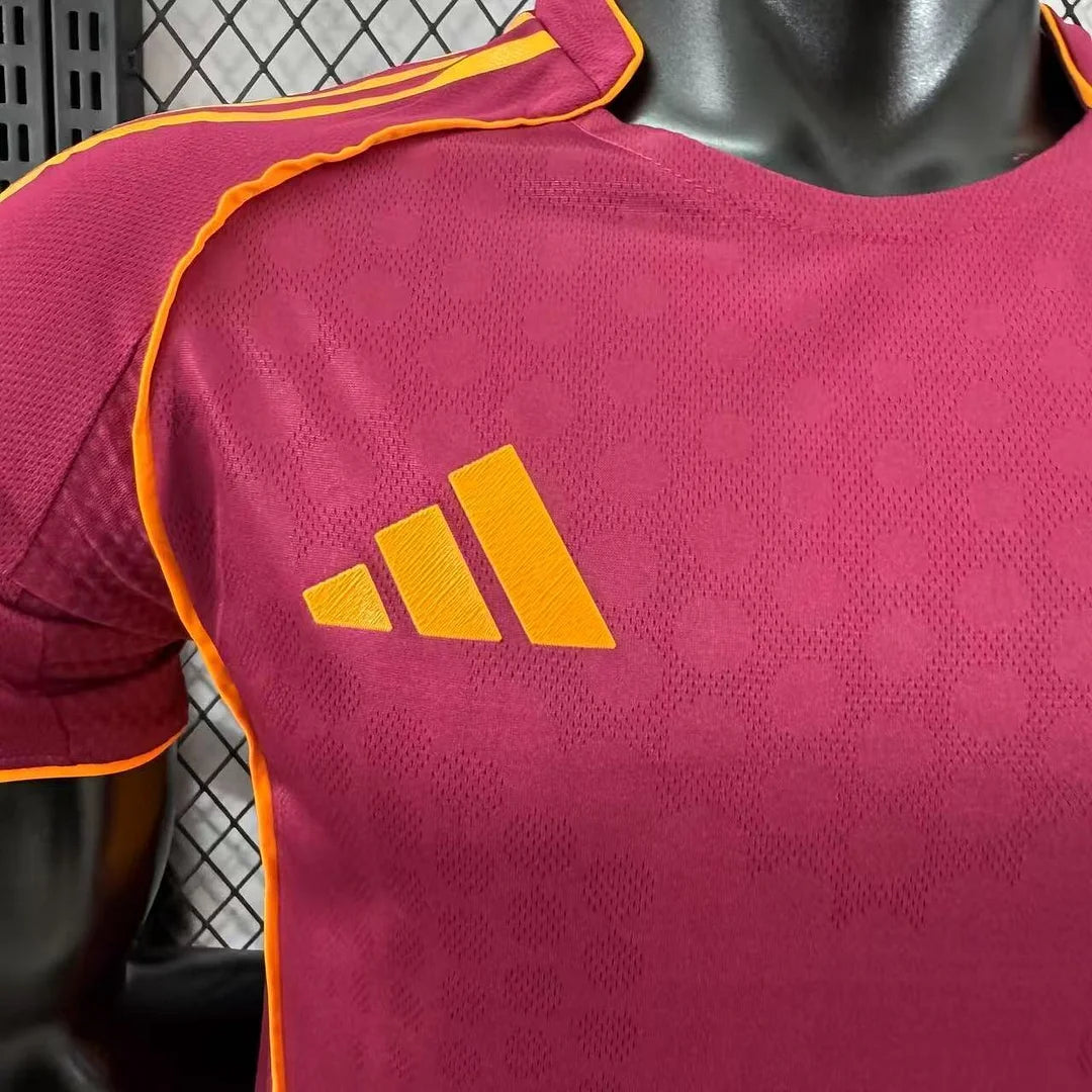 2025/2026 Player Version Roma Home Football Jersey 1:1 Thai Quality