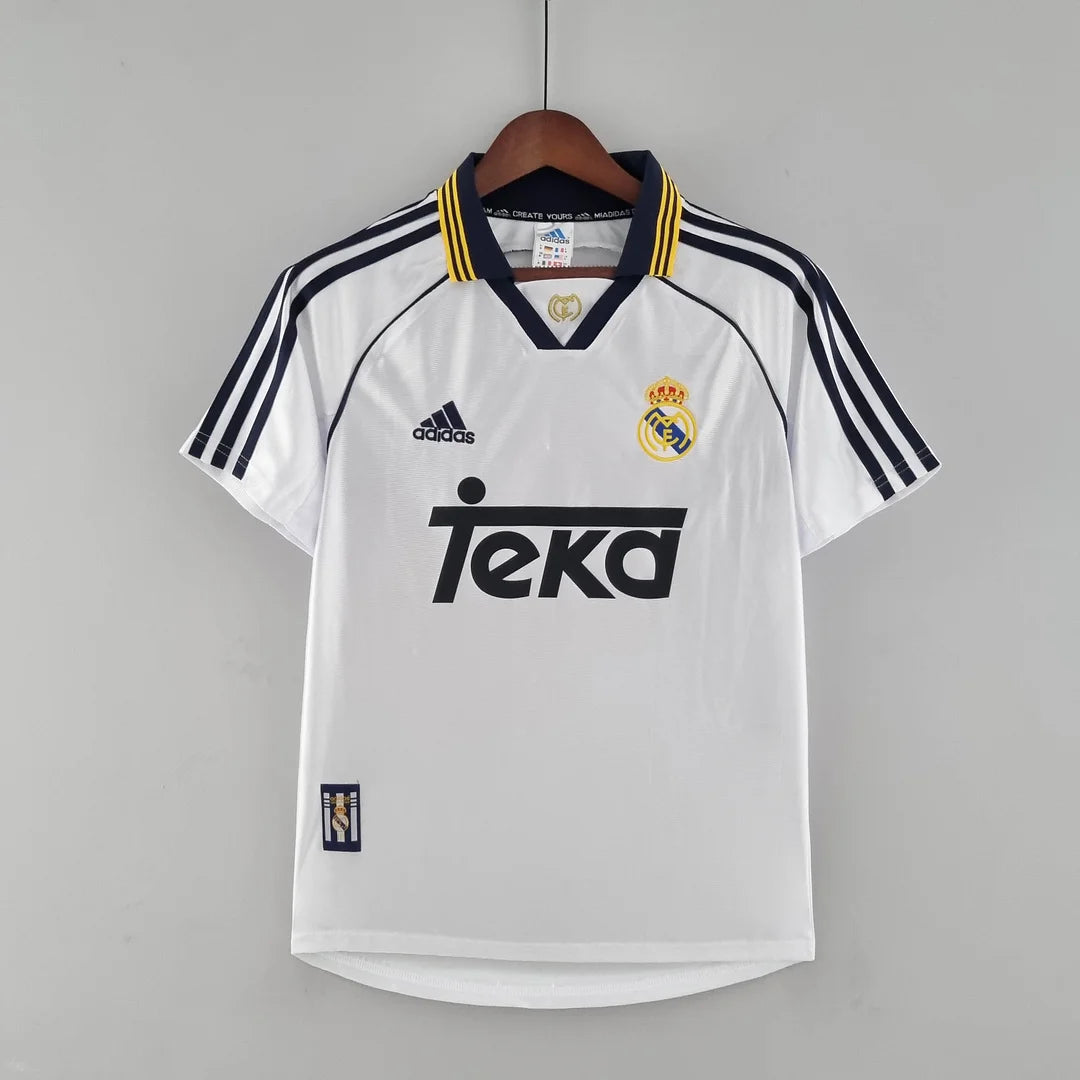 1998/2000 Retro Real Madrid Home Football Jersey 1:1 Thai Quality