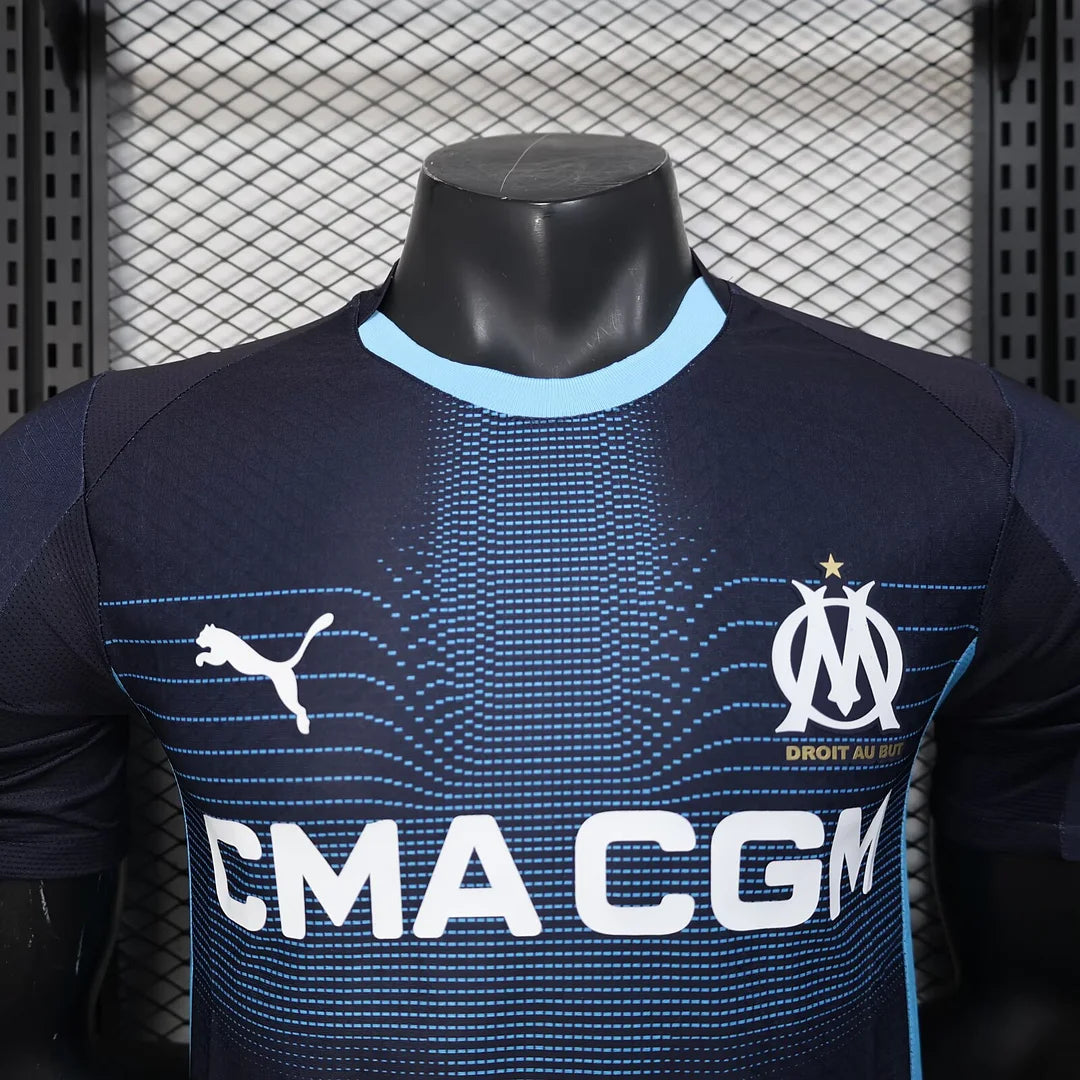 2025/2026 Player Version Olympique de Marseille Away Football Jersey 1:1 Thai Quality