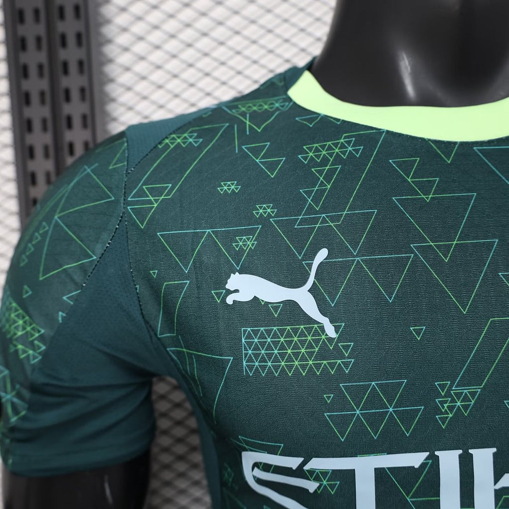 2025/2026 Player Version Manchester City Fourth Away Football Shirt 1:1 Thai Quality