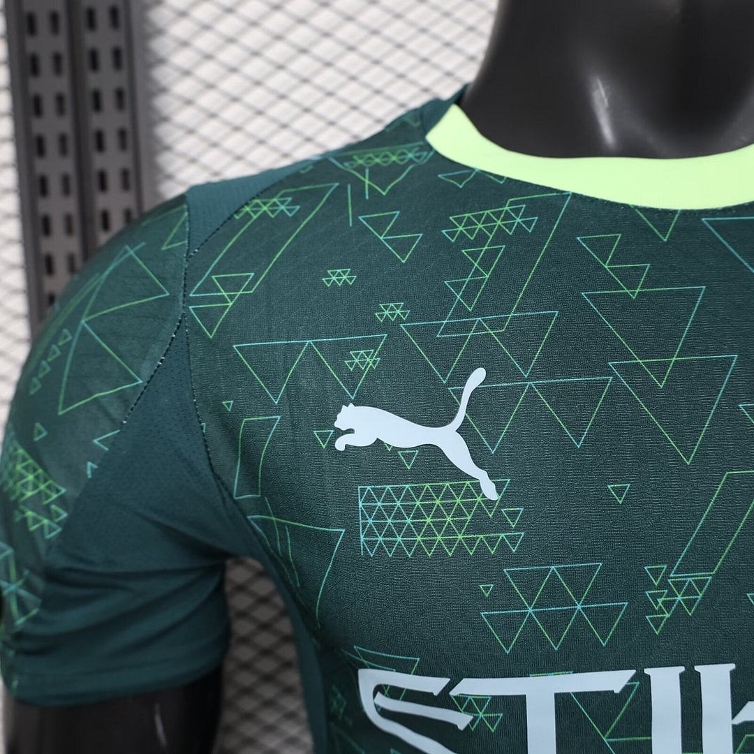 2025/2026 Player Version Manchester City Fourth Away Football Shirt 1:1 Thai Quality