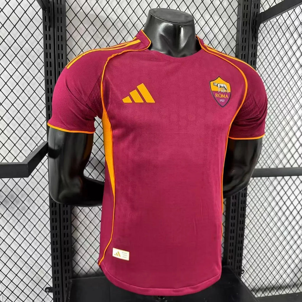 2025/2026 Player Version Roma Home Football Jersey 1:1 Thai Quality