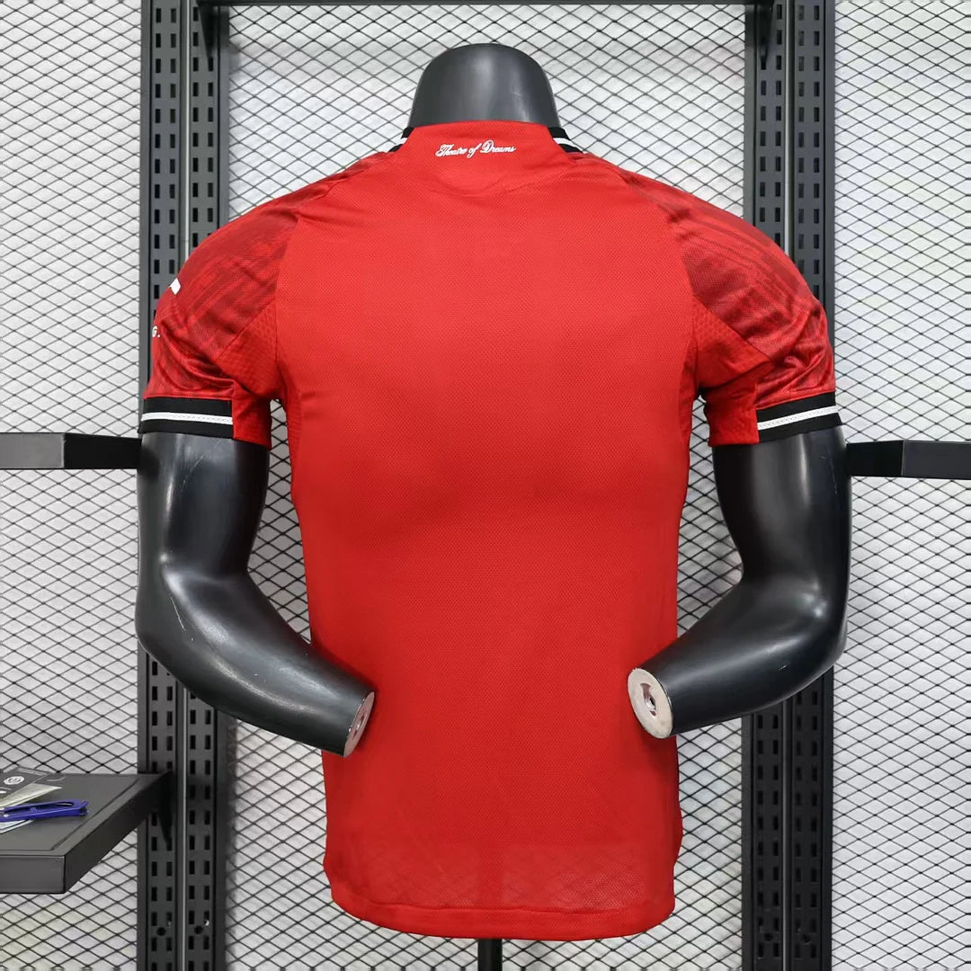 2025/2026 Player Version Manchester United Home Football Shirt 1:1 Thai Quality