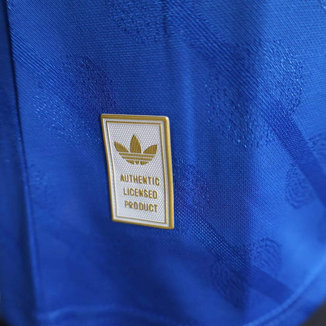 2025/2026 Player Version Real Madrid Third Away Blue Football Jersey 1:1 Thai quality