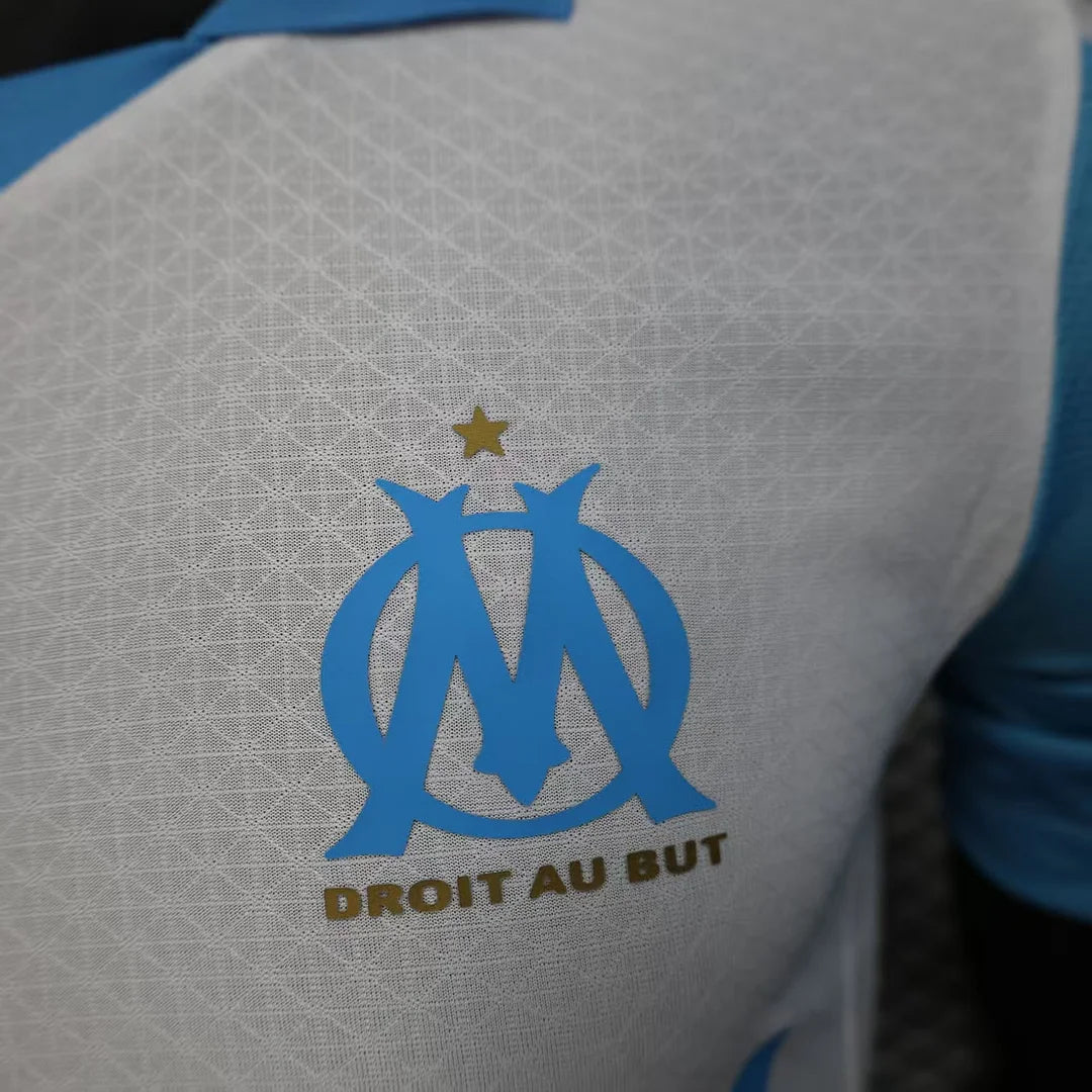 2025/2026 Player Version Olympique de Marseille Home Football Jersey 1:1 Thai Quality