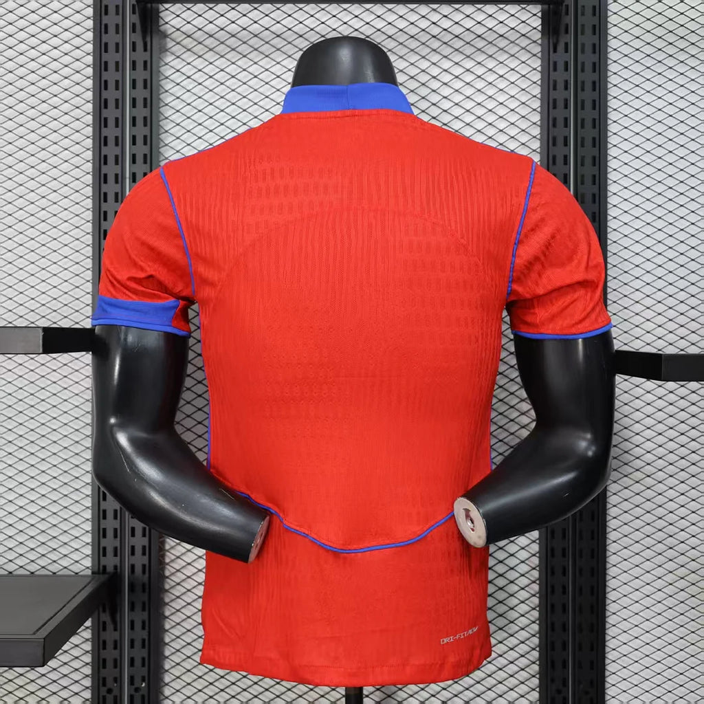 2025/2026 Player Version Paris Saint-Germain Third away Red Football Shirt 1:1 Thai Quality
