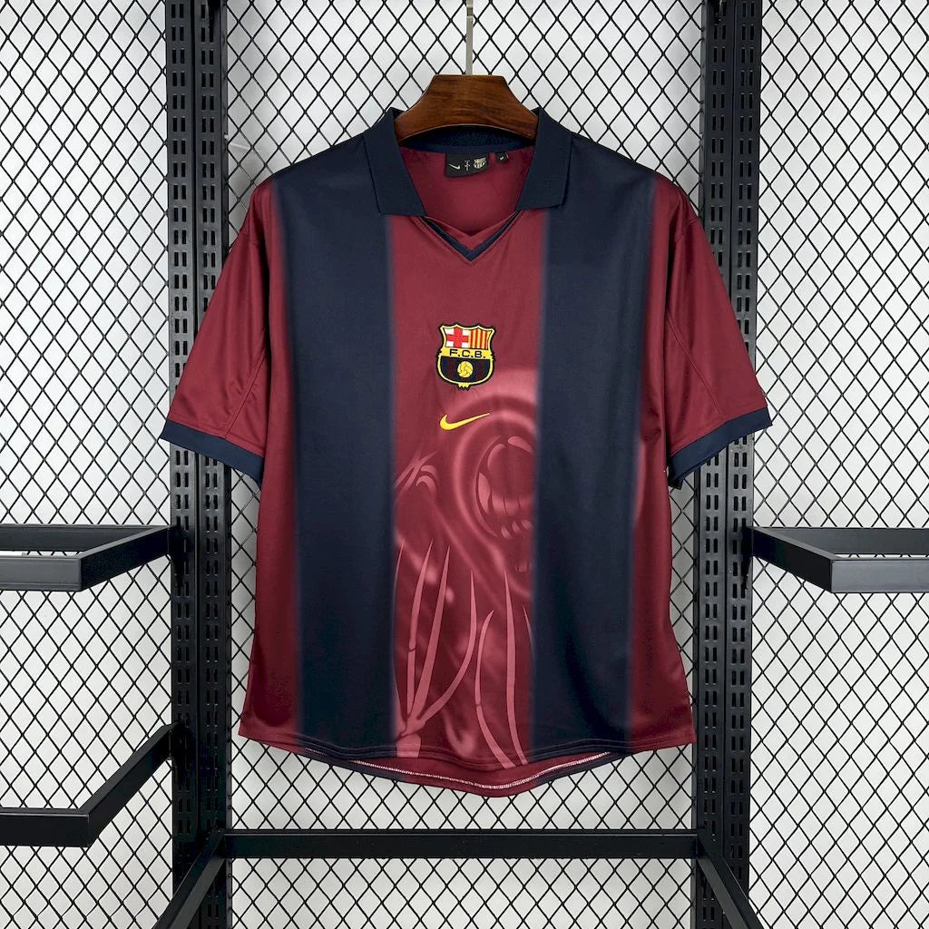 2024/2025 Barcelona x Travis Scott Collab Joint Retro Jersey 1:1 Thai Quality