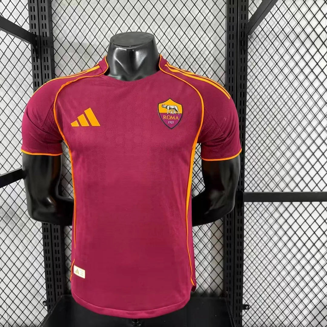 2025/2026 Player Version Roma Home Football Jersey 1:1 Thai Quality