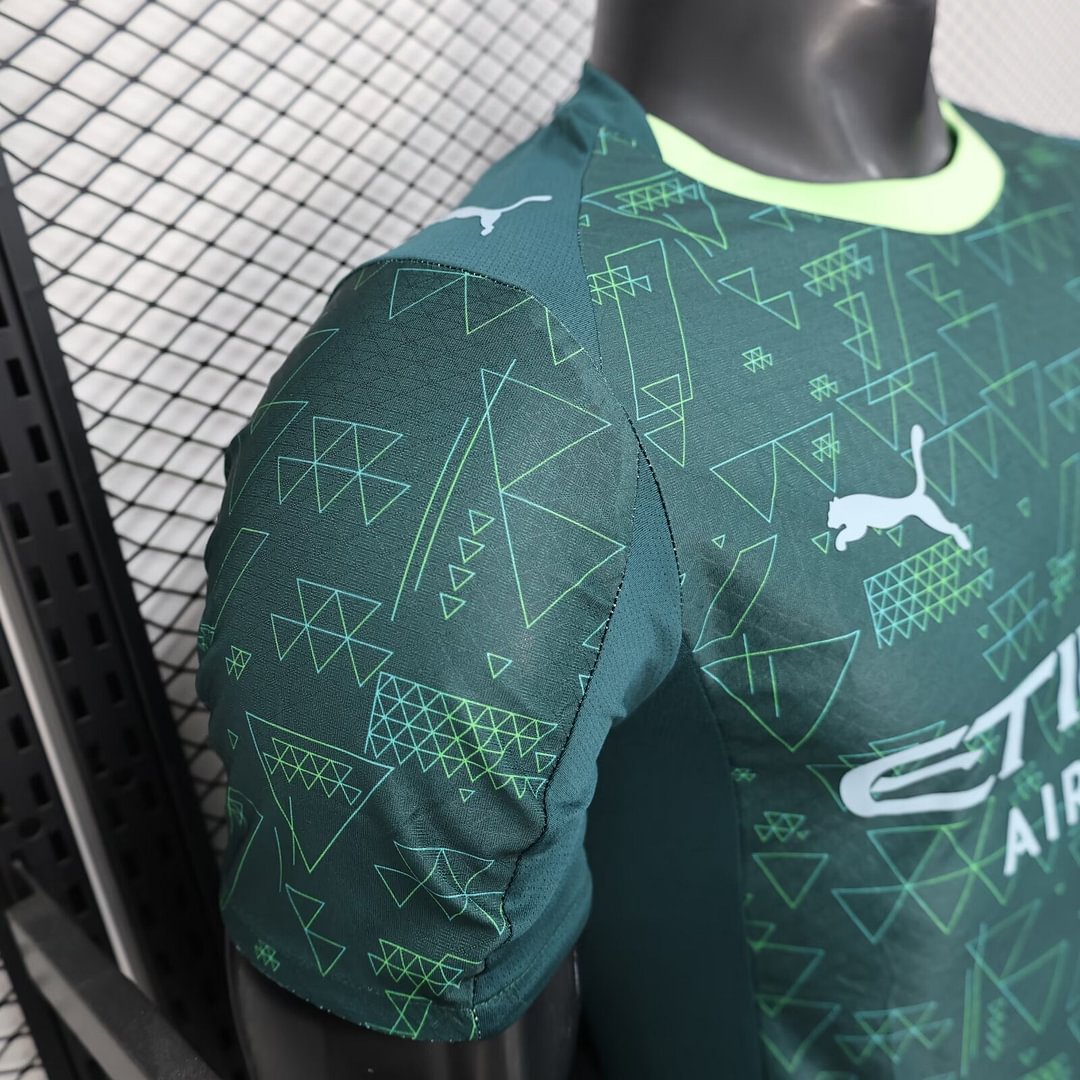 2025/2026 Player Version Manchester City Fourth Away Football Shirt 1:1 Thai Quality