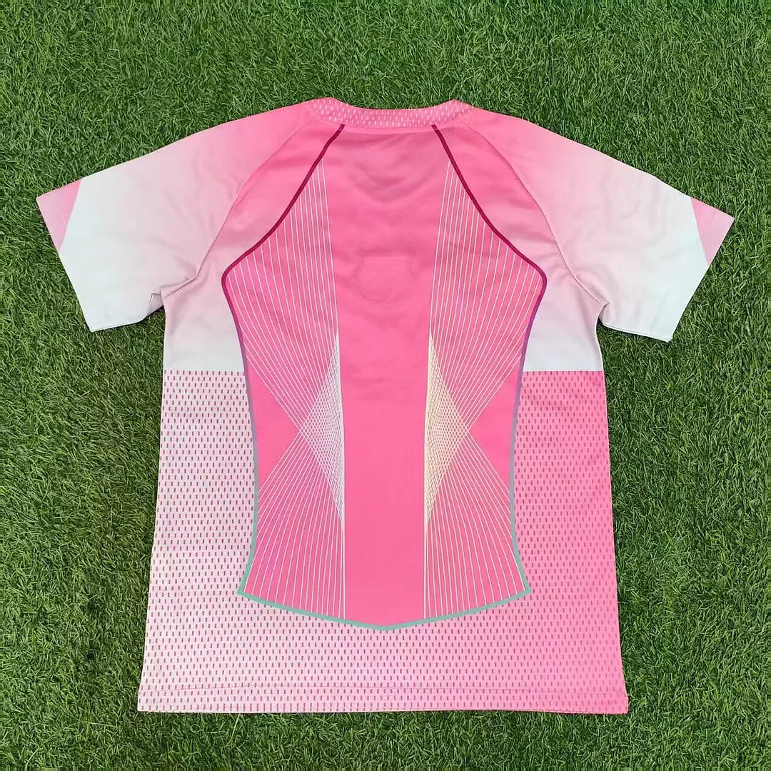 2025/2026 Barcelona Special Edition Pink Football Jersey 1:1 Thai Quality