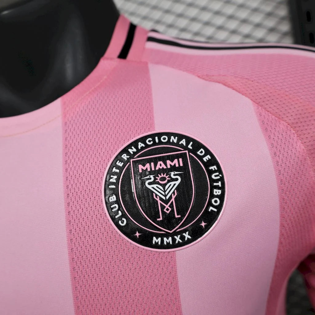 2025/2026 Player Version Inter Miami Home Soccer Football Jersey 1:1 Thai quality